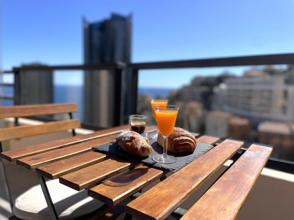 New Studio, Piscine Et Vue Mer • Proche De Monaco Beausoleil Dış mekan fotoğraf